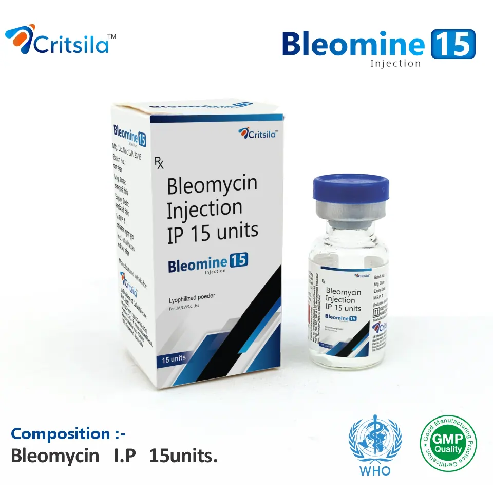 Bleomycin 15 IU Injection Packaging